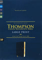 NIV Thompson Chain-Reference Bible Large Print Navy Thumb Indexed (Red Letter Edition)