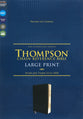 NIV Thompson Chain-Reference Bible Large Print Black (Red Letter Edition)