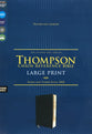 NIV Thompson Chain-Reference Bible Large Print Black Thumb Indexed (Red Letter Edition)