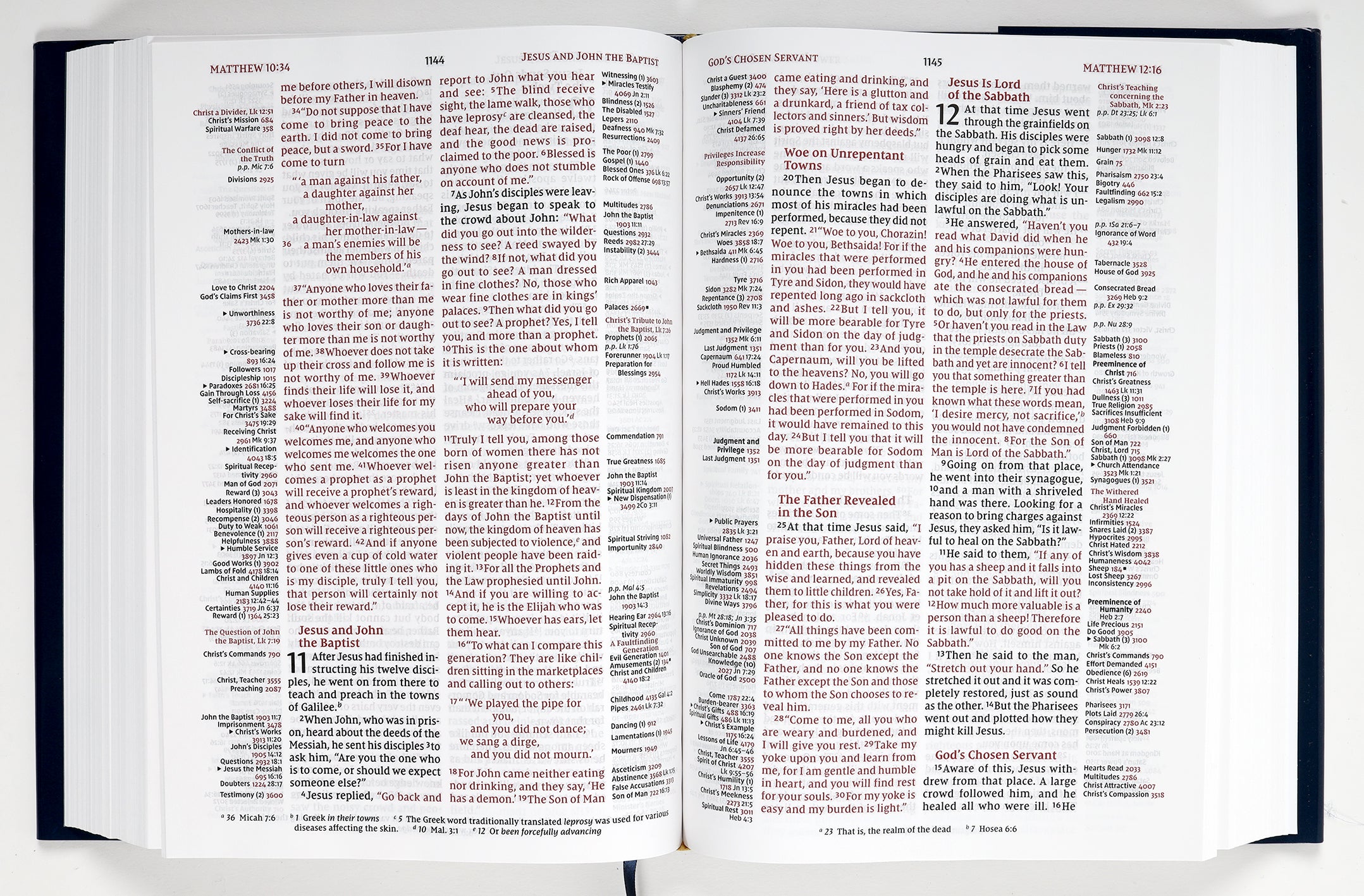 NIV Thompson Chain-Reference Bible (Red Letter Edition)
