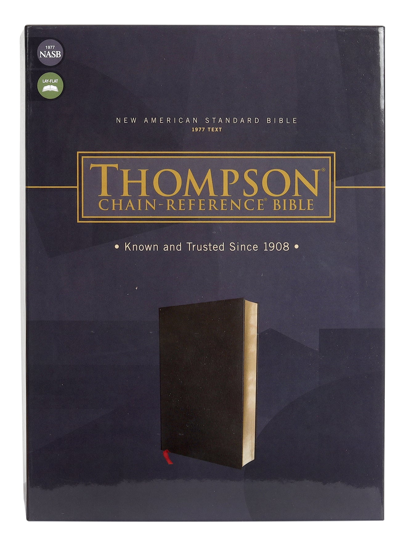 NASB Thompson Chain-Reference Bible Black 1977 Text (Red Letter Edition)
