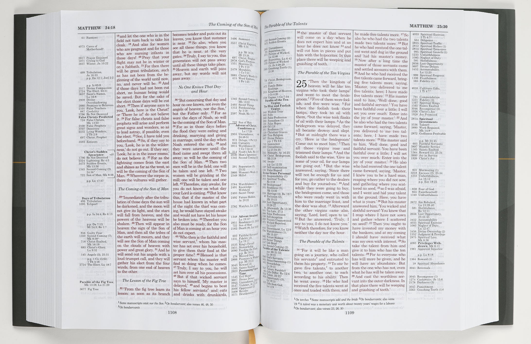 ESV Thompson Chain-Reference Bible (Red Letter Edition)