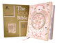 ESV Jesus Bible Artist Edition Peach Floral