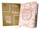 ESV Jesus Bible Artist Edition Peach Floral Thumb Indexed