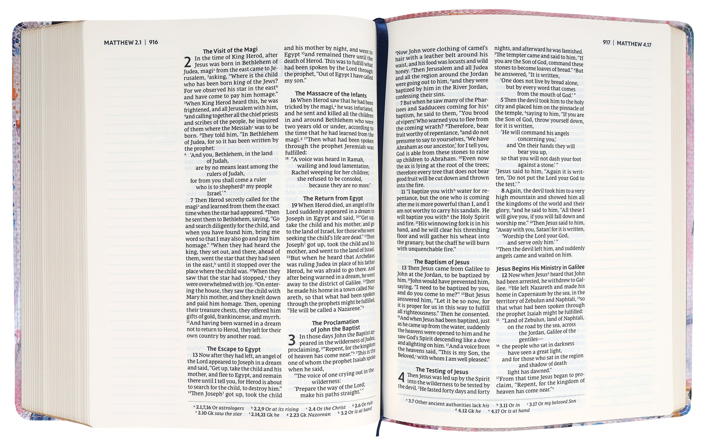 Nrsvue Artisan Collection Bible Multi-Color/Blue