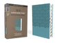 NIV Super Giant Print Reference Bible Teal Thumb Indexed (Red Letter Edition)