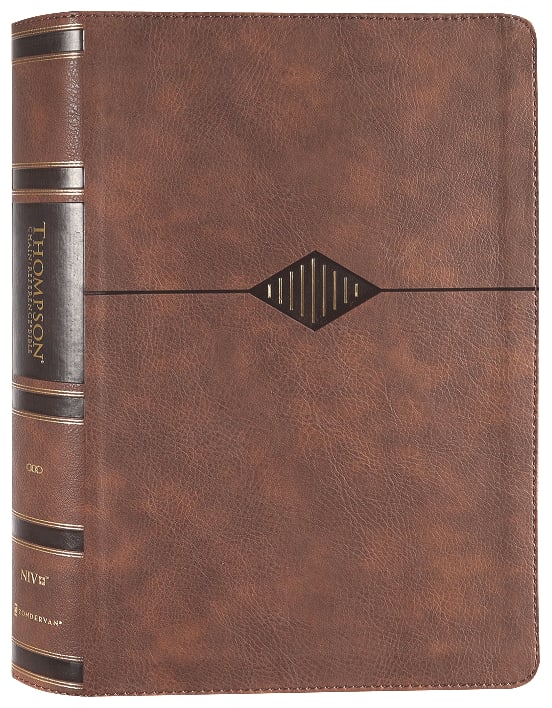 NIV Thompson Chain-Reference Bible Brown (Red Letter Edition)