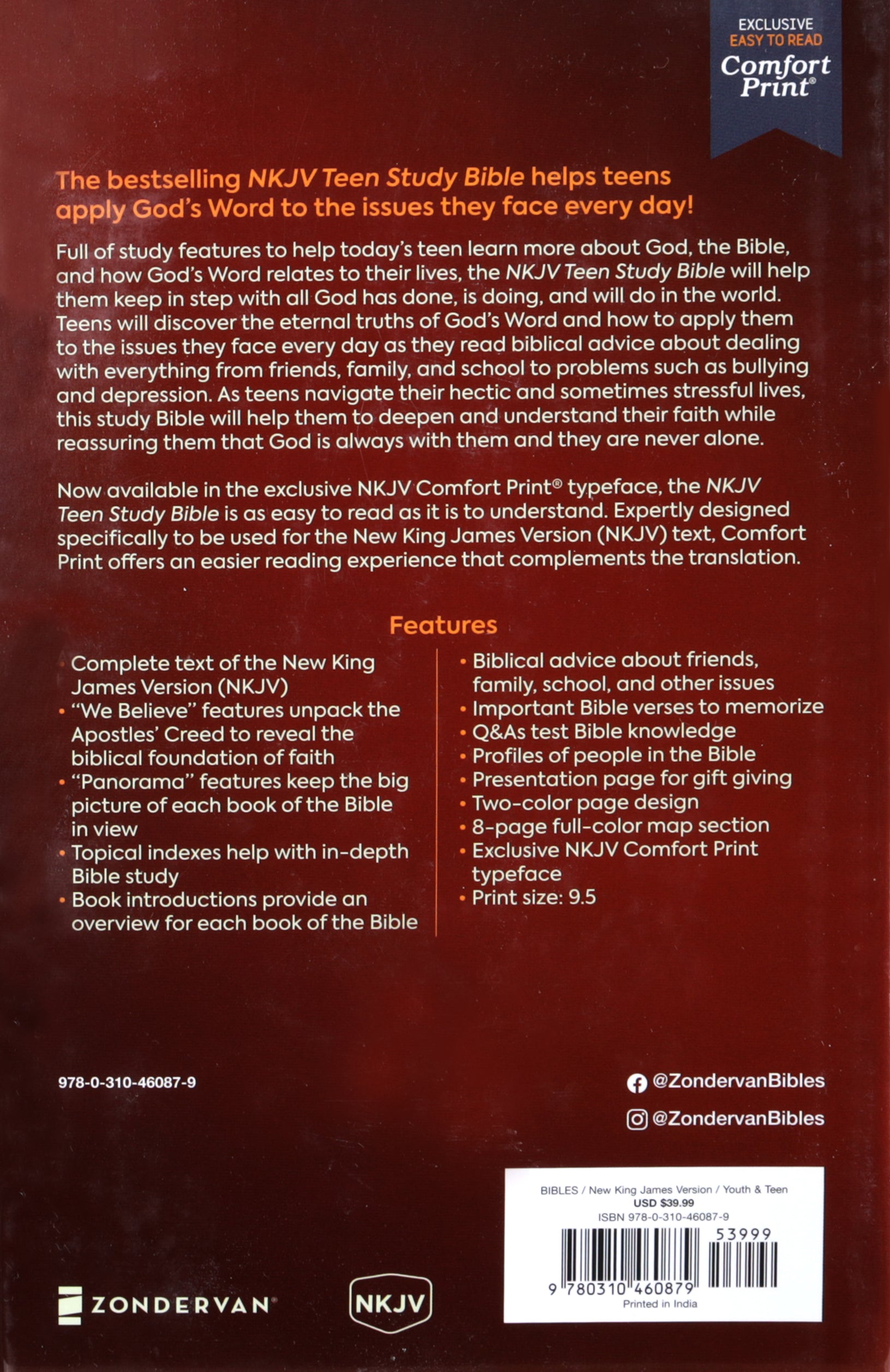 NKJV Teen Study Bible