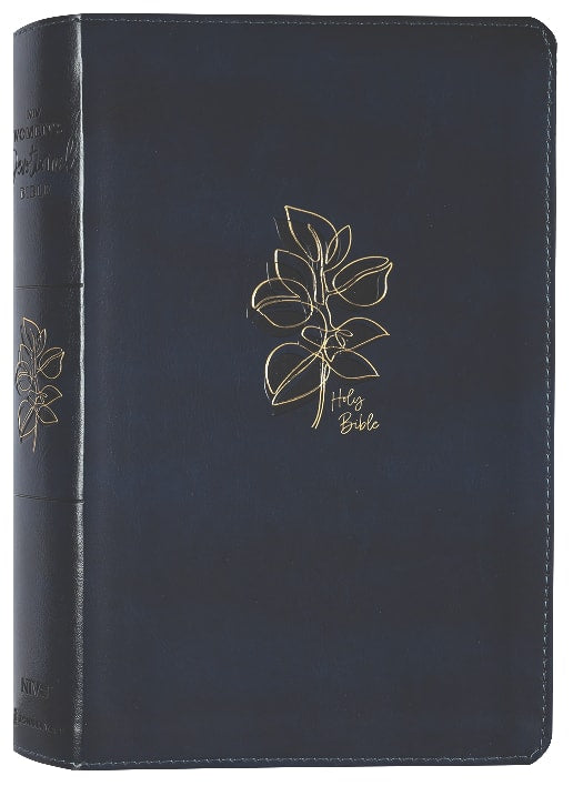 NIV Women's Devotional Bible Navy (Black Letter Edition)