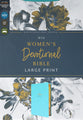 NIV Women's Devotional Bible Large Print Teal (Black Letter Edition)