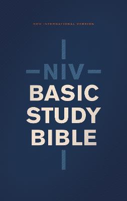 NIV Basic Study Bible Economy Edition Blue (Red Letter Edition)