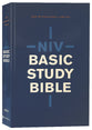 NIV Basic Study Bible Economy Edition Blue (Red Letter Edition)