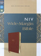 NIV Wide Margin Bible Brown (Red Letter Edition)