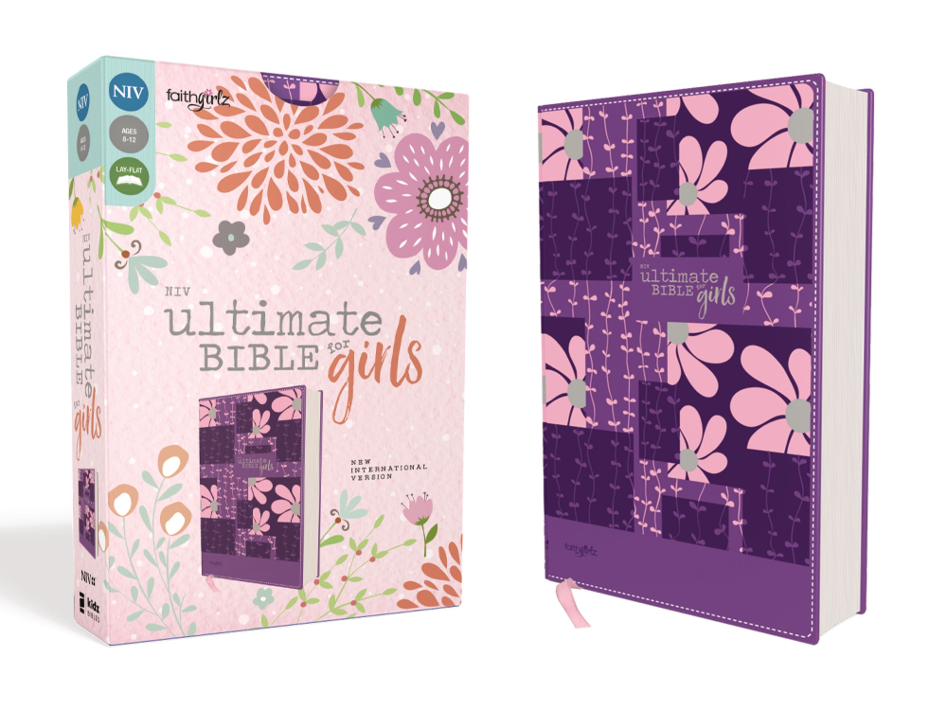NIV Ultimate Bible For Girls Faithgirlz Edition Purple (Faithgirlz! Series)
