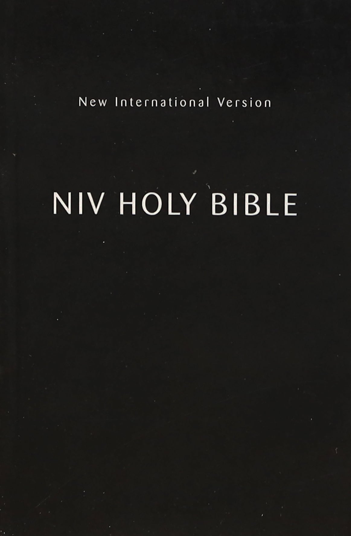 NIV Holy Bible Compact Black