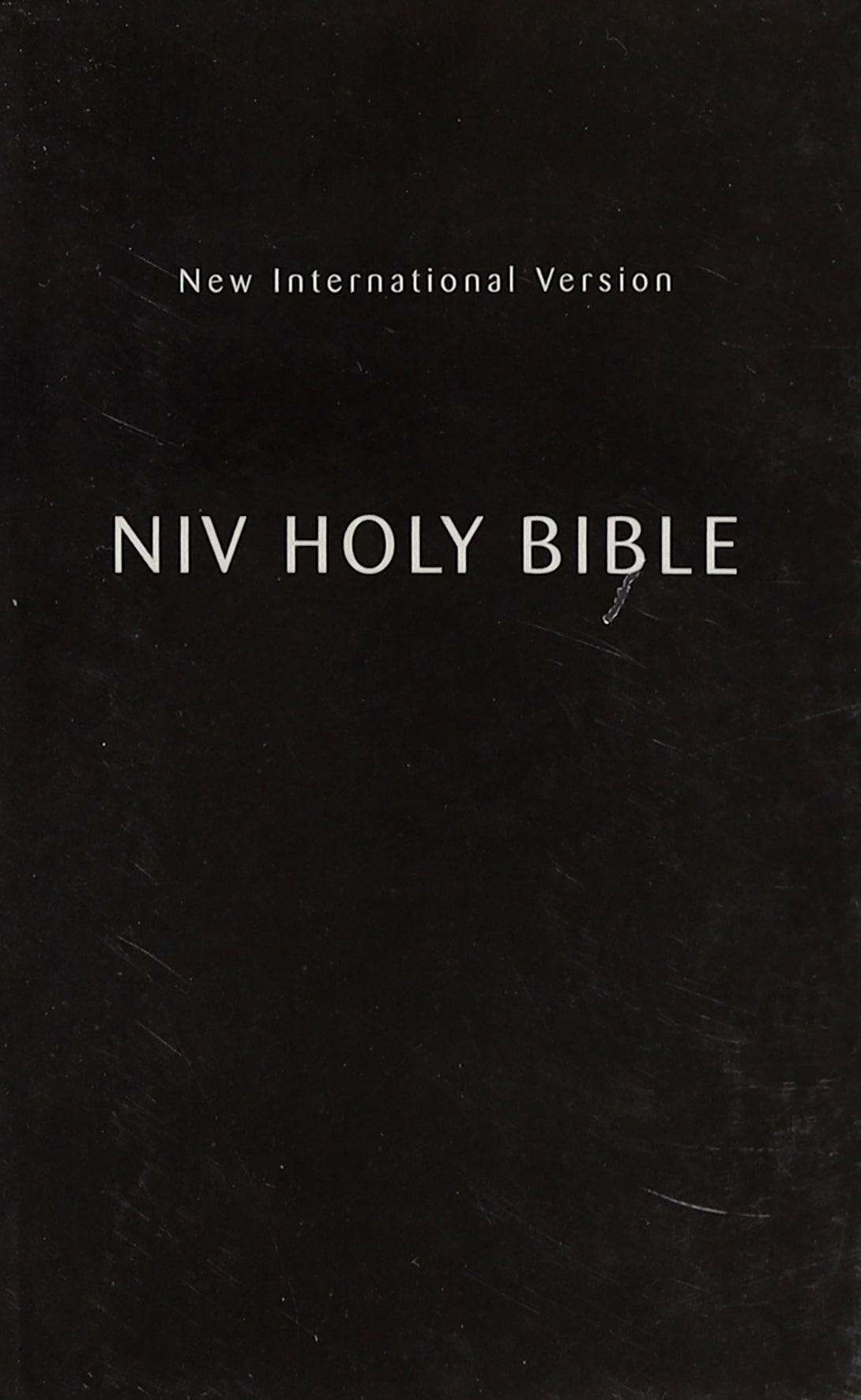 NIV Holy Bible Compact Black