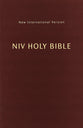 NIV Holy Bible Compact Burgundy