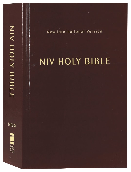 NIV Holy Bible Compact Burgundy