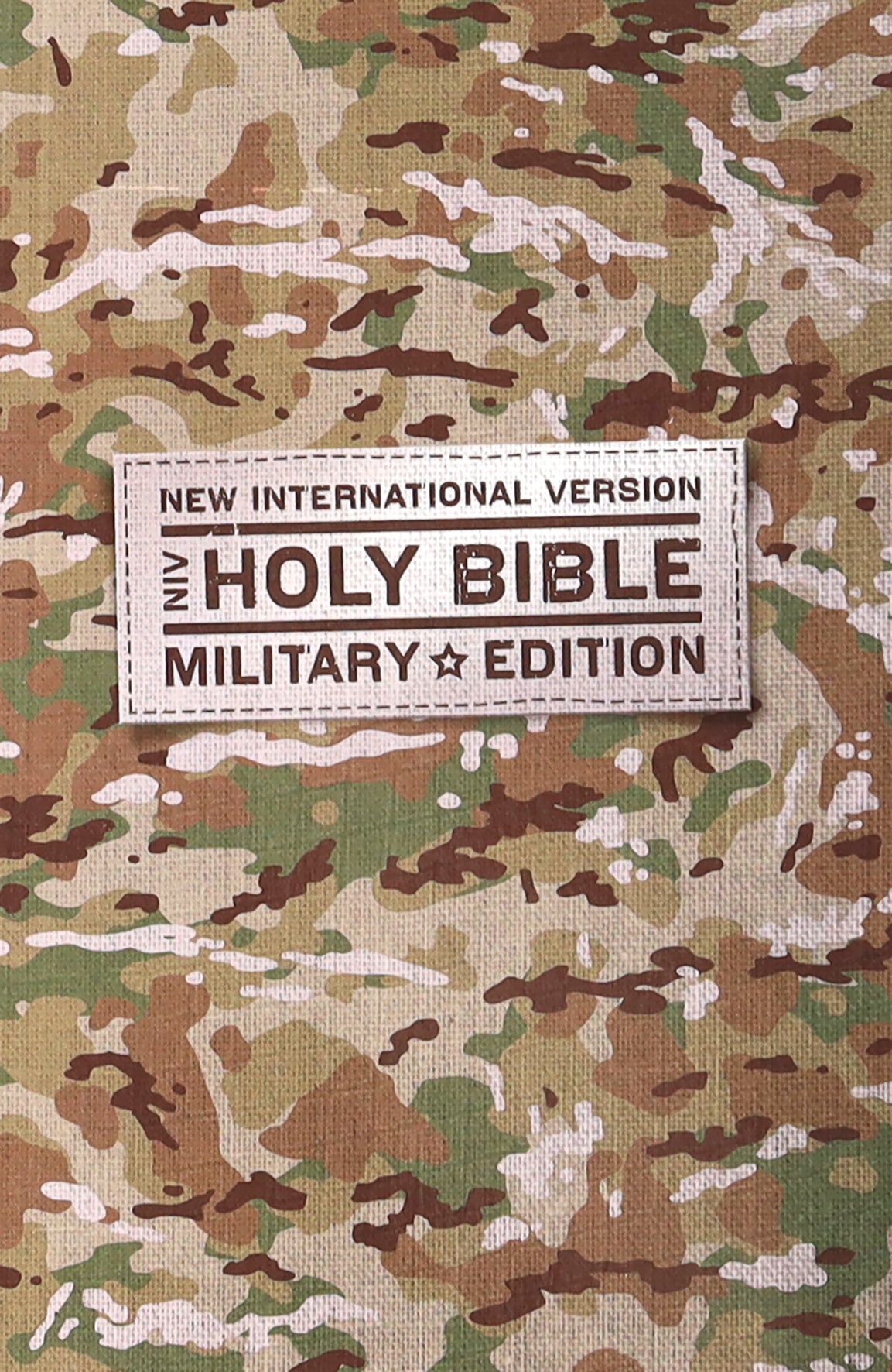 NIV Holy Bible Military Edition Compact Military Camo