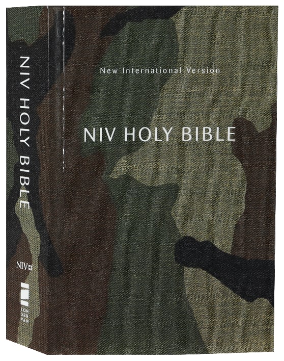 NIV Holy Bible Compact Woodland Camo