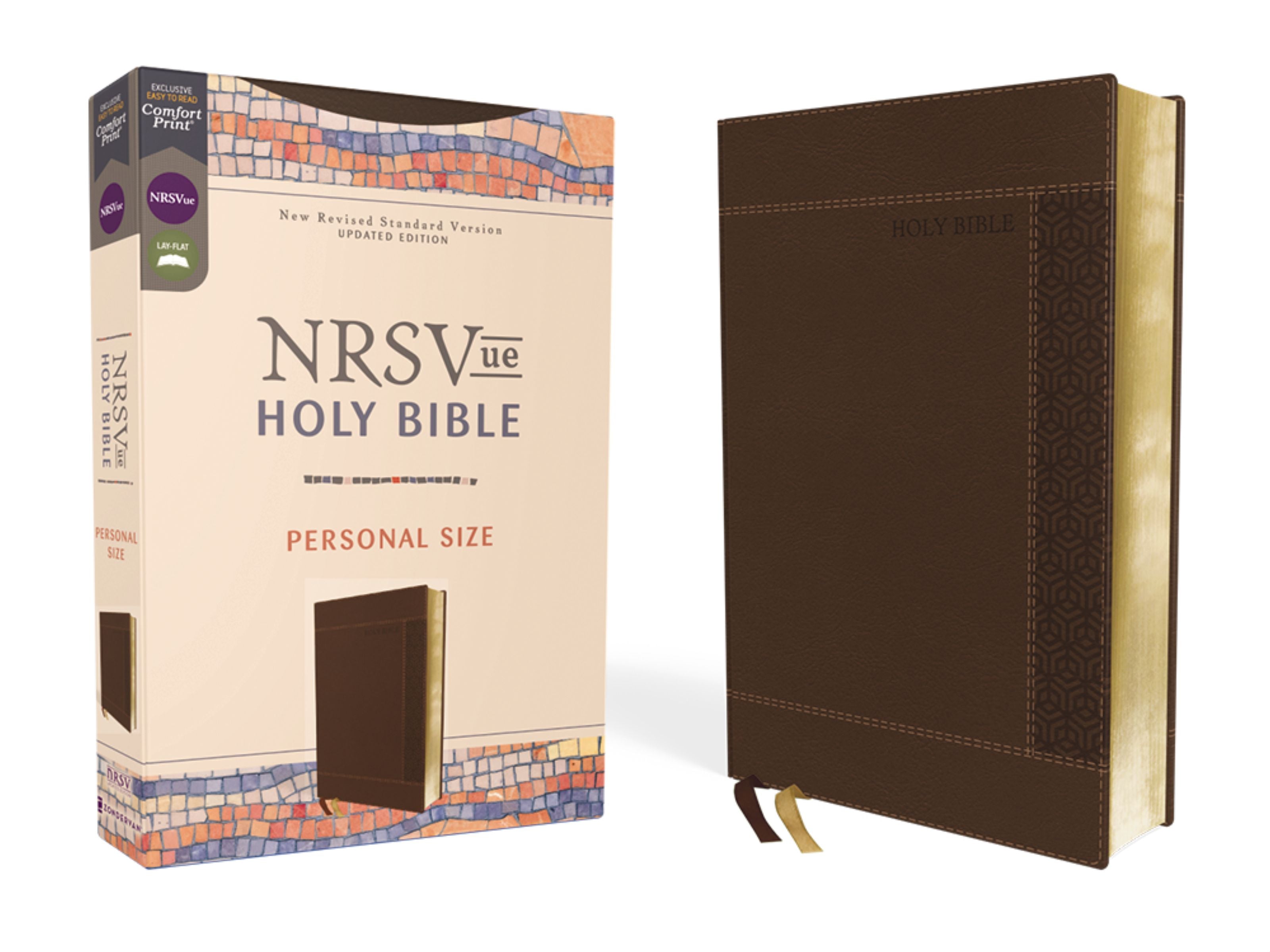Nrsvue Holy Bible Personal Size Brown