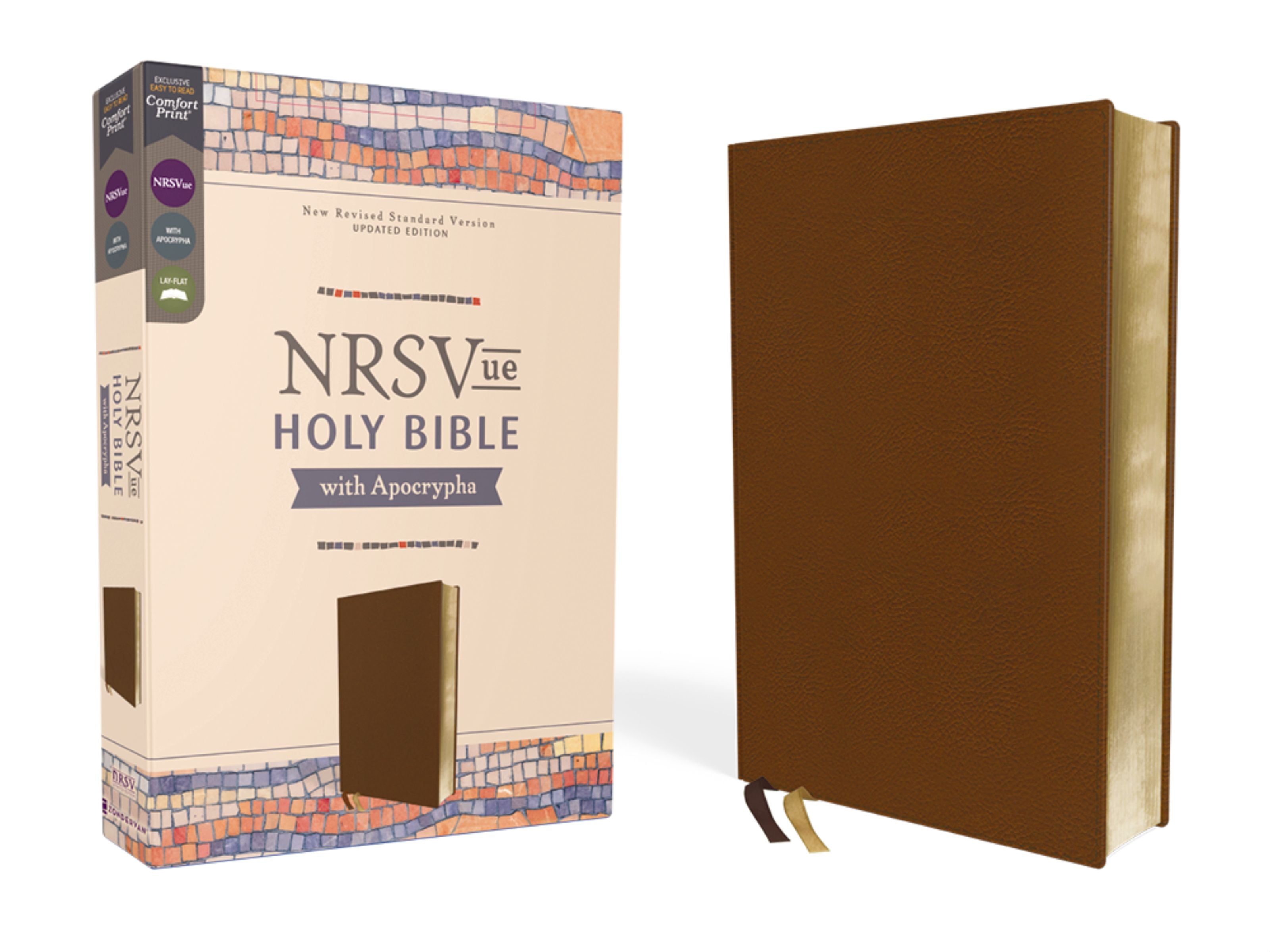 Nrsvue Holy Bible With Apocrypha Brown