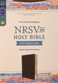 Nrsvue Holy Bible With Apocrypha Brown