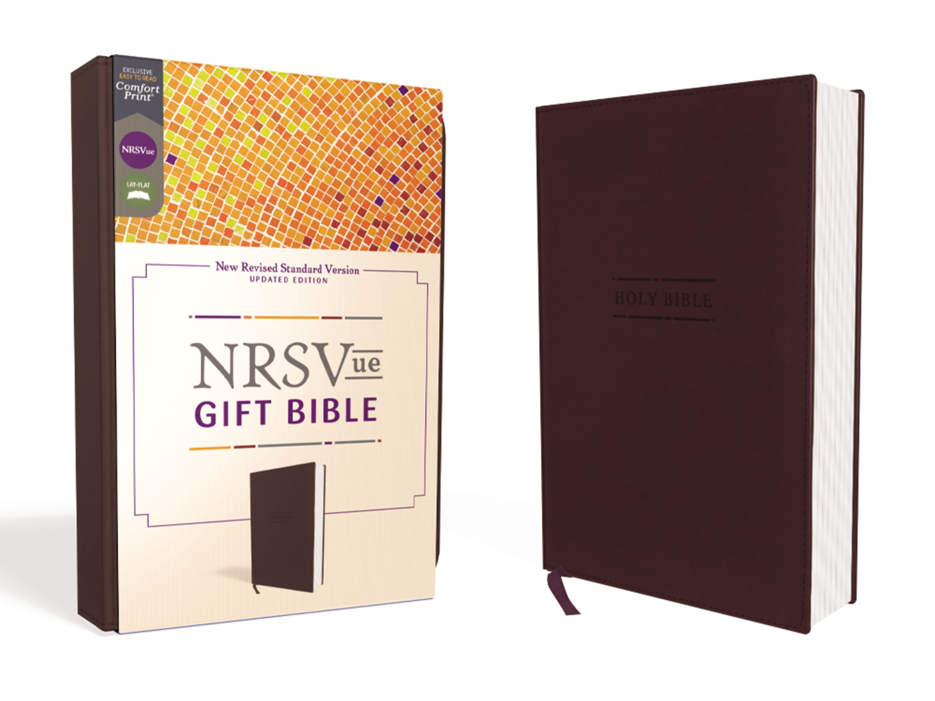 Nrsvue Gift Bible Burgundy