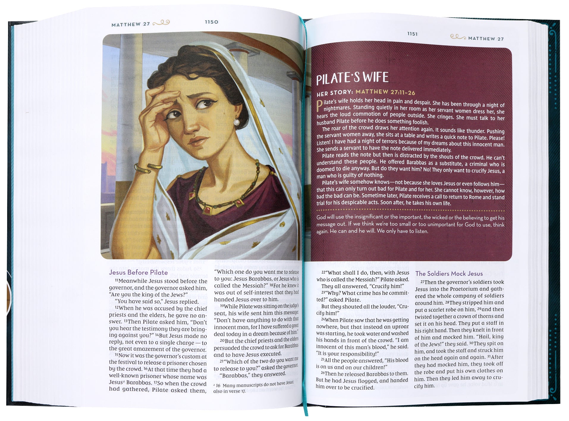 NIV Kingdom Girls Bible Teal