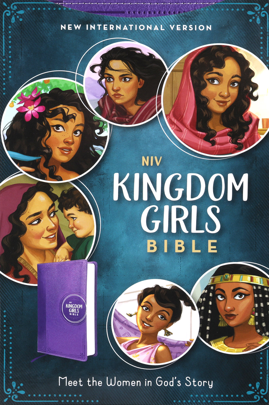 NIV Kingdom Girls Bible Purple