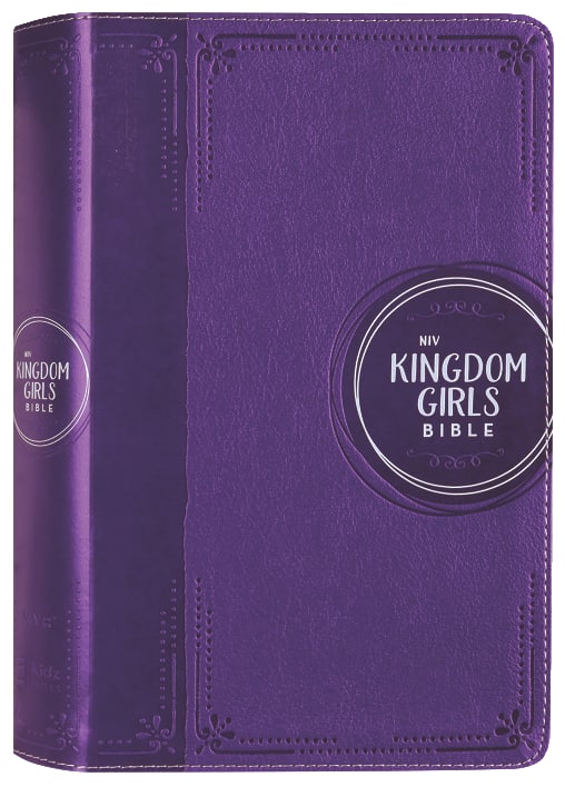 NIV Kingdom Girls Bible Purple