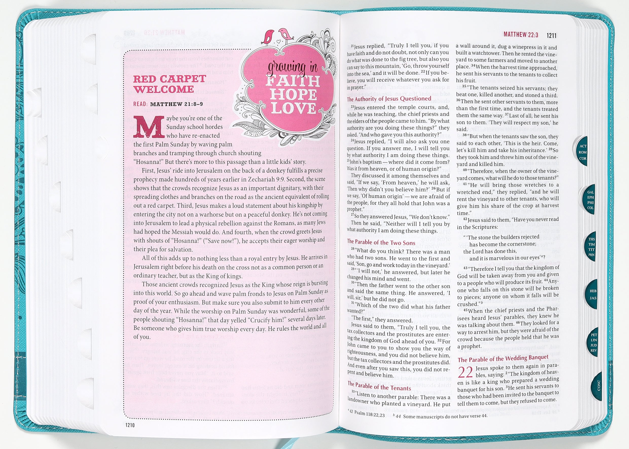 NIV Bible For Teen Girls Indexed Blue