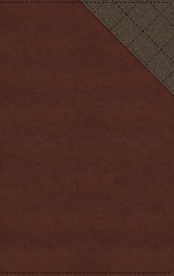 NIV Thinline Bible Brown Thumb Indexed (Red Letter Edition)