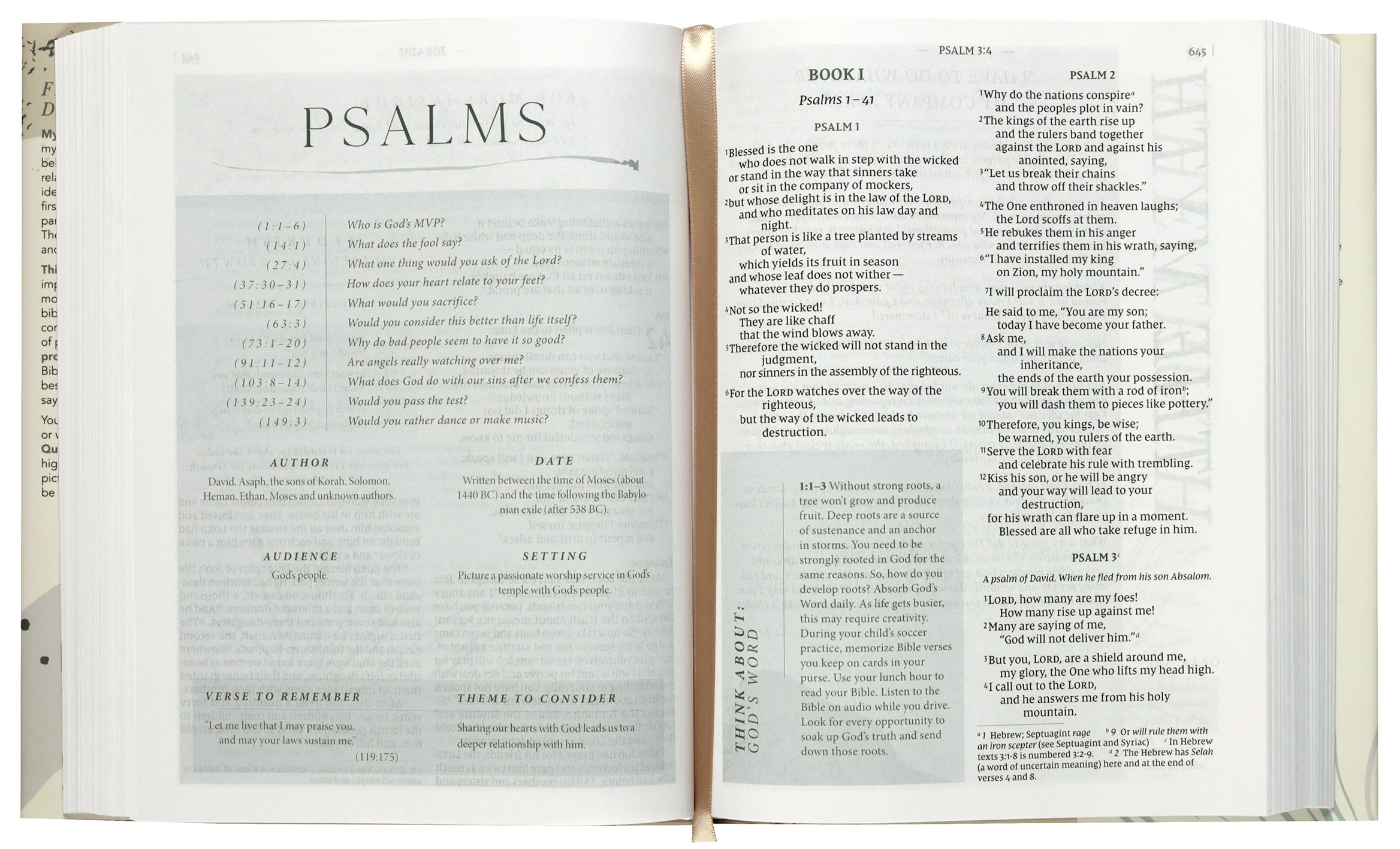 NIV Flourish Bible For Women Cream