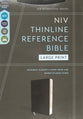NIV Thinline Reference Bible Large Print Black (Red Letter Edition)