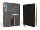 NIV Thinline Reference Bible Large Print Black Thumb Indexed (Red Letter Edition)