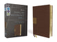 NIV Thinline Reference Bible Brown (Red Letter Edition)