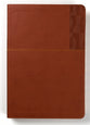NIV Thinline Reference Bible Large Print Brown Thumb Indexed (Red Letter Edition)