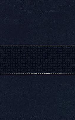 NIV Thinline Reference Bible Navy Thumb Indexed (Red Letter Edition)