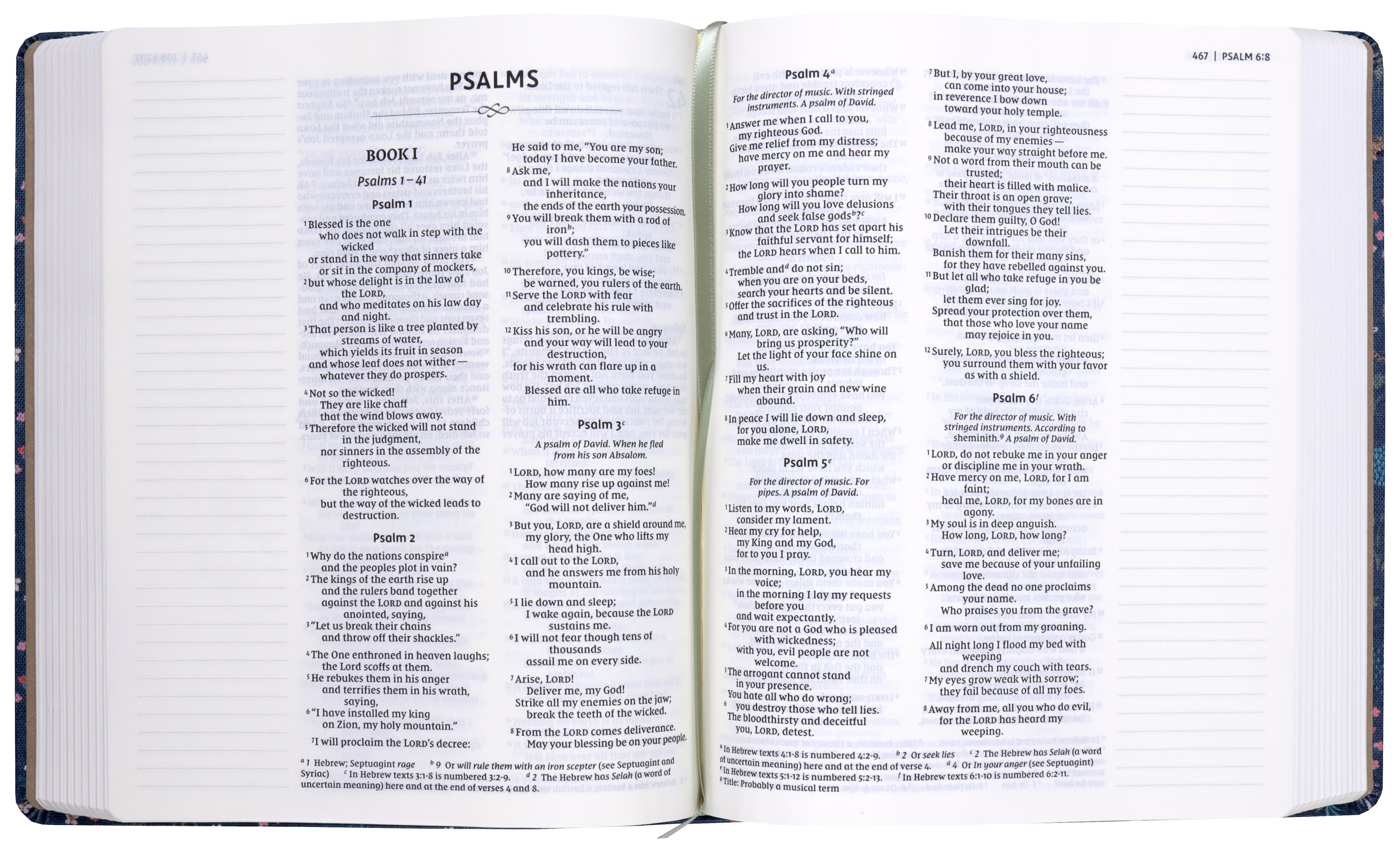 NIV Journal the Word Bible (Red Letter Edition)