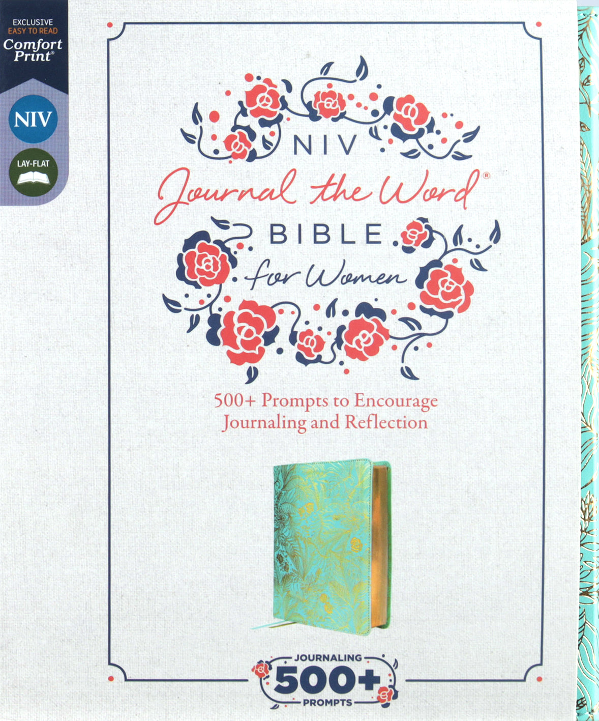 NIV Journal the Word Bible For Women Teal (Red Letter Edition)