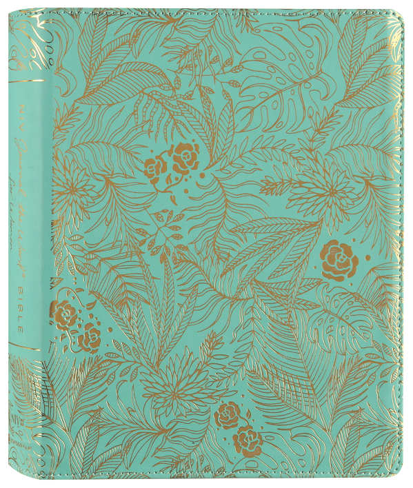NIV Journal the Word Bible For Women Teal (Red Letter Edition)