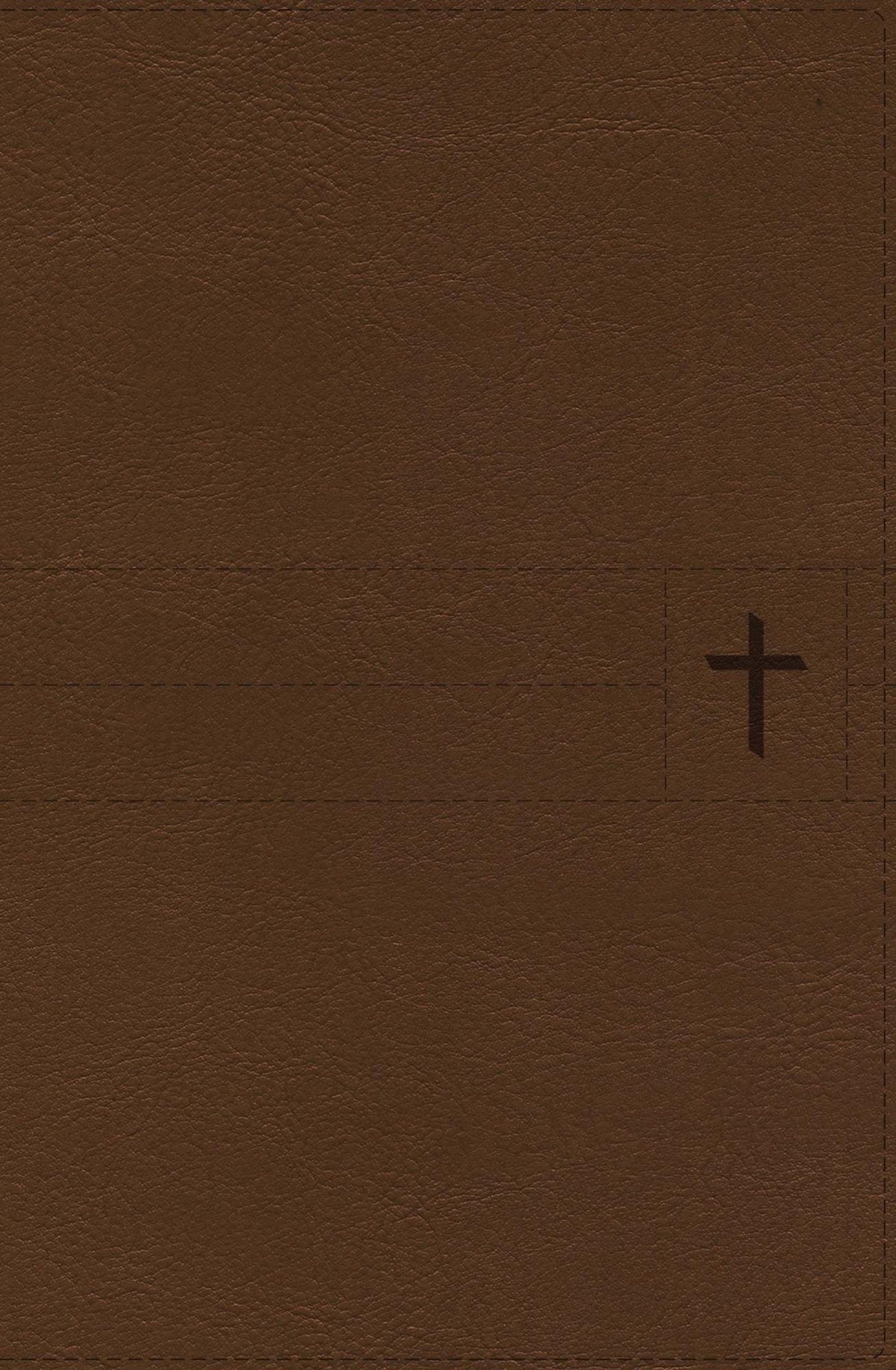 NIV Thinline Bible Compact Brown (Red Letter Edition)