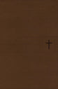 NIV Thinline Bible Compact Brown (Red Letter Edition)