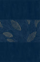 NIV Thinline Bible Compact Blue Floral (Red Letter Edition)