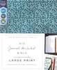 NIV Journal the Word Bible Large Print Teal (Red Letter Edition)