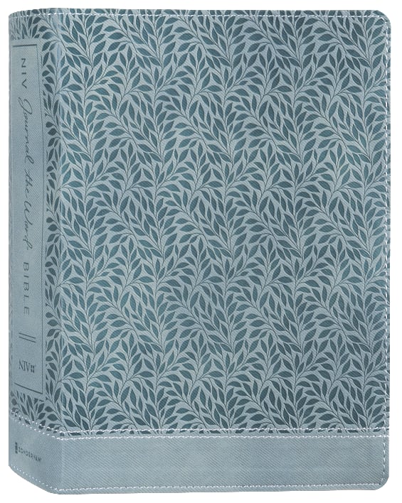 NIV Journal the Word Bible Large Print Teal (Red Letter Edition)