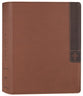 NIV Journal the Word Bible Large Print Brown (Red Letter Edition)