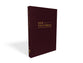 NIV New Testament With Psalms and Proverbs Pocket-Sized Burgundy