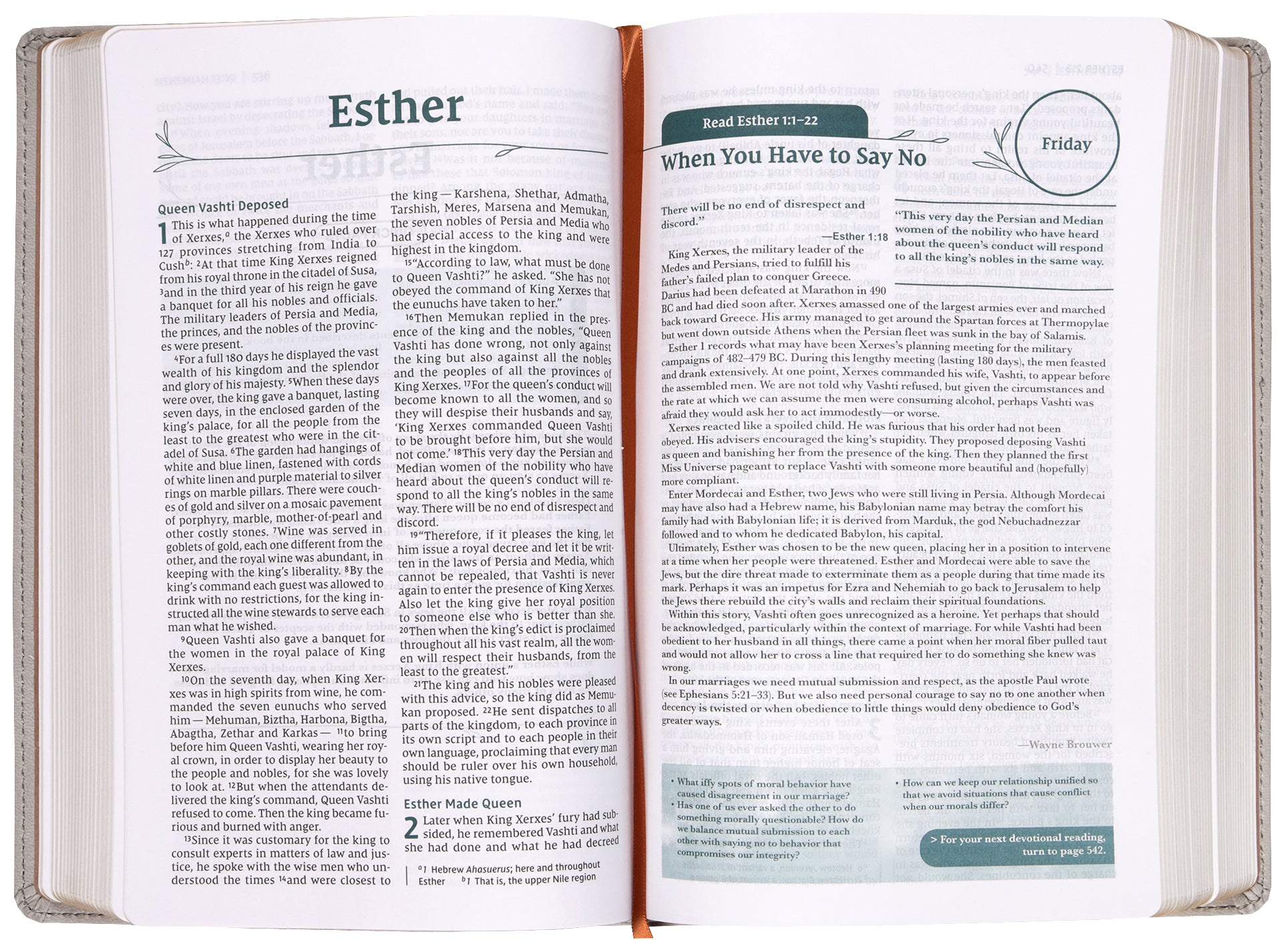 NIV Couples' Devotional Bible Stone Growing Together in Christ